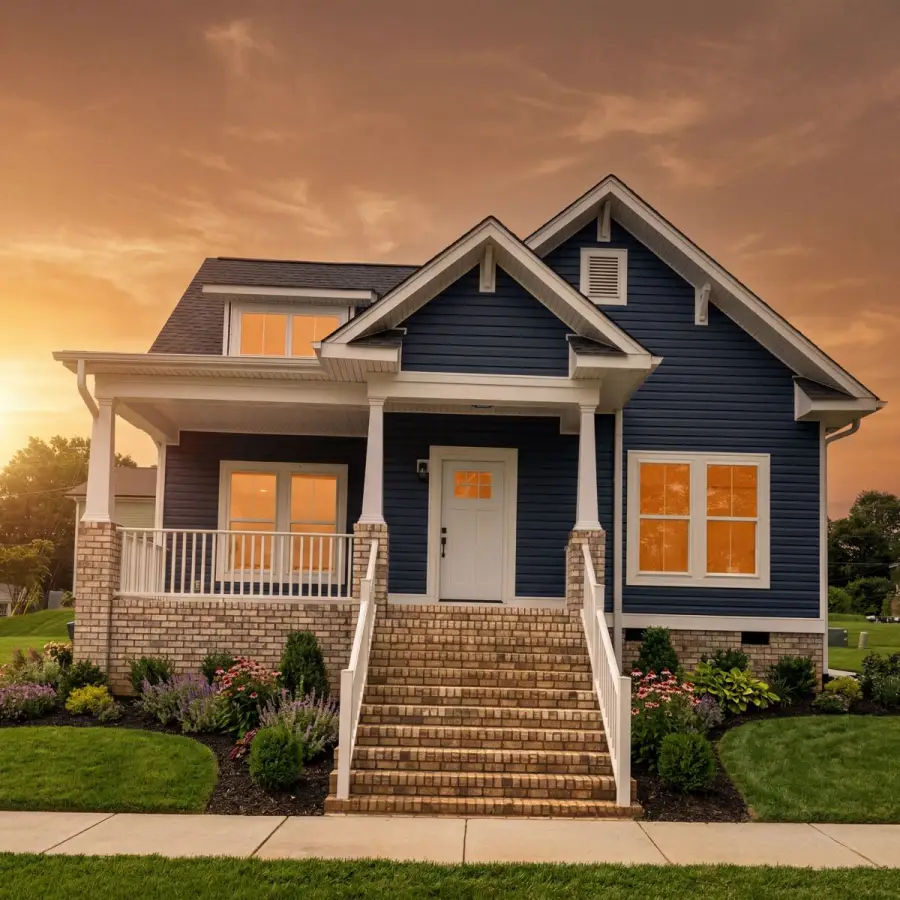 new construction home built on owner's land in Greensboro NC